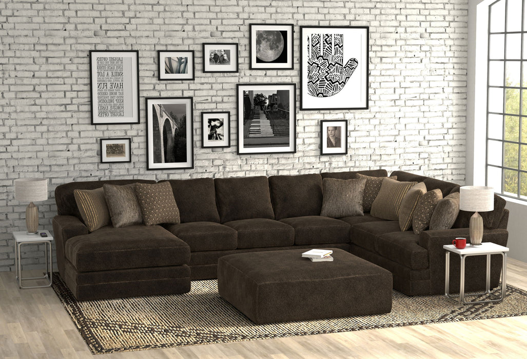 Mammoth - Sectional With Cocktail Ottoman – 2 Piece Living Room Sets by Jackson at Furniture Wholesale Plus , Nashville furniture store