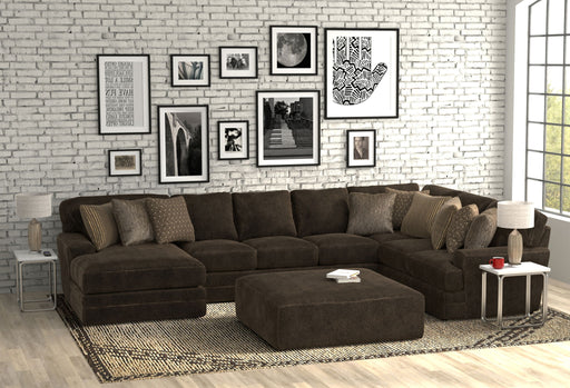 Mammoth - Sectional With Cocktail Ottoman – 2 Piece Living Room Sets by Jackson at Furniture Wholesale Plus , Nashville furniture store