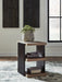Rylandyn - Rectangular End Table - Black / Light Brown – End Tables by Signature Design by Ashley® at Furniture Wholesale Plus , Nashville furniture store