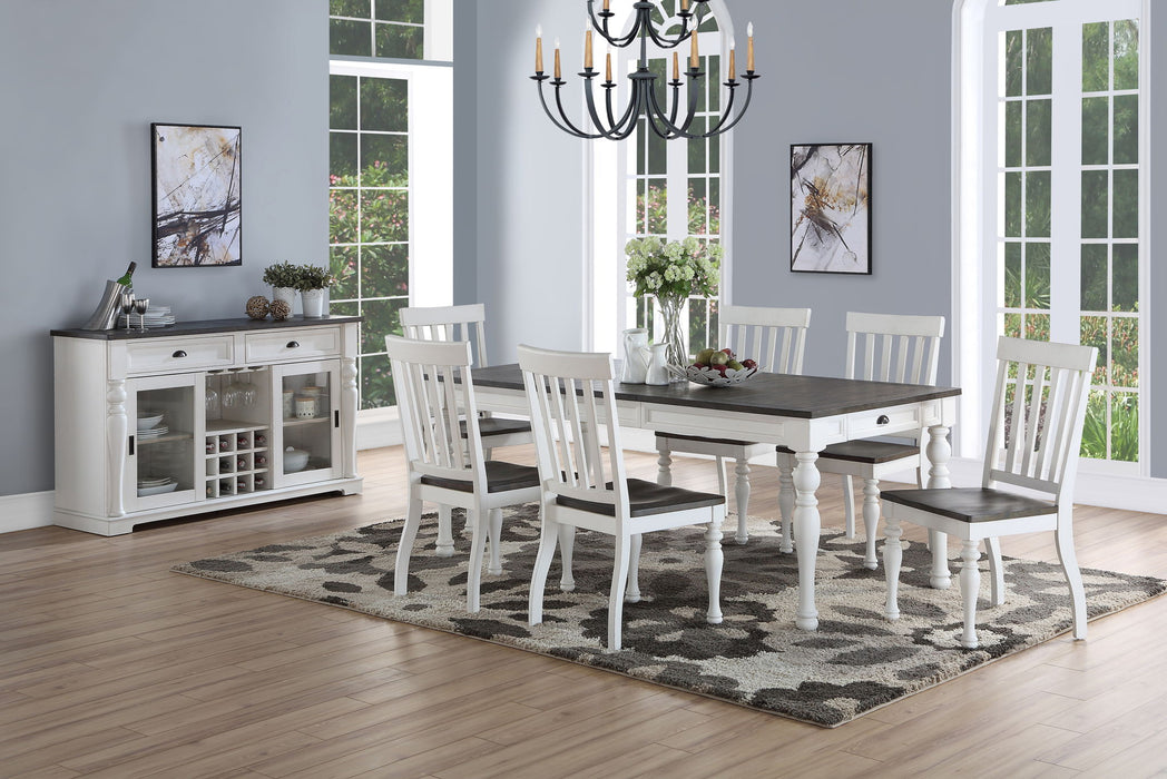 Joanna - Dining Table - Two Tone – Dining Tables by Steve Silver Furniture at Furniture Wholesale Plus , Nashville furniture store