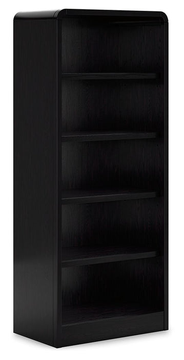 Rowanbeck - Large Bookcase - Black – Standard Bookcases by Signature Design by Ashley® at Furniture Wholesale Plus , Nashville furniture store