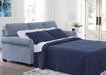 Carissa Manor - Queen Sofa Sleeper - Denim – Sleeper Sofas by Benchcraft® at Furniture Wholesale Plus , Nashville furniture store