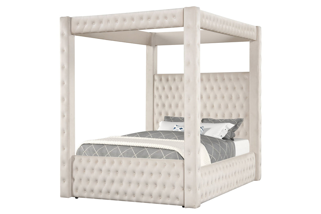 Annabelle - Canopy Bed – Canopy Beds by Crown Mark at Furniture Wholesale Plus , Nashville furniture store