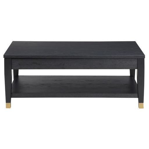 Yves - Lift-Top Coffee Table - Black – Coffee Tables by Steve Silver Furniture at Furniture Wholesale Plus , Nashville furniture store
