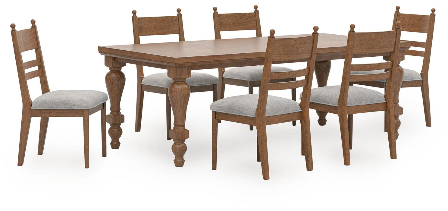 Greddinton - Dining Table Set – 7 Piece Dining Room Sets by Signature Design by Ashley® at Furniture Wholesale Plus , Nashville furniture store