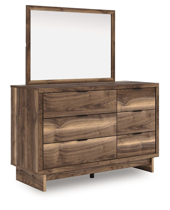 Chirason - Dresser And Mirror - Brown – Dresser & Mirror by Signature Design by Ashley® at Furniture Wholesale Plus , Nashville furniture store