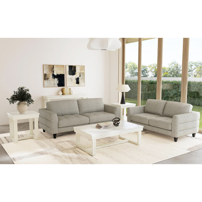 Catilin - End Table - Brushed White – End Tables by Elements International at Furniture Wholesale Plus , Nashville furniture store