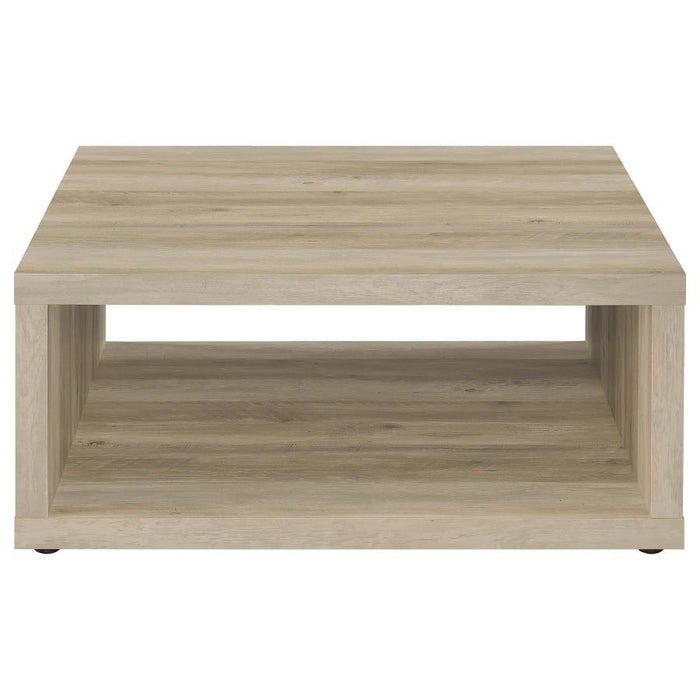 Frisco - Square Engineered Wood Coffee Table – Coffee Tables by CoasterEveryday at Furniture Wholesale Plus , Nashville furniture store