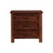 Sullivan - 3-Drawer Nightstand – Accent Nightstands by Elements International at Furniture Wholesale Plus , Nashville furniture store