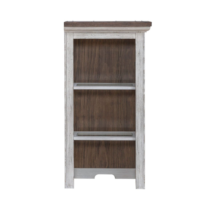 River Place - Right Pier Top - Riverstone White & Tobacco – Piers by Liberty Furniture at Furniture Wholesale Plus , Nashville furniture store