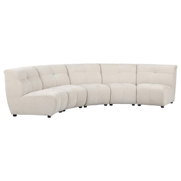 Charlotte - Upholstered Modular Sectional Sofa – Stationary Sectionals by Coaster Fine Furniture at Furniture Wholesale Plus , Nashville furniture store