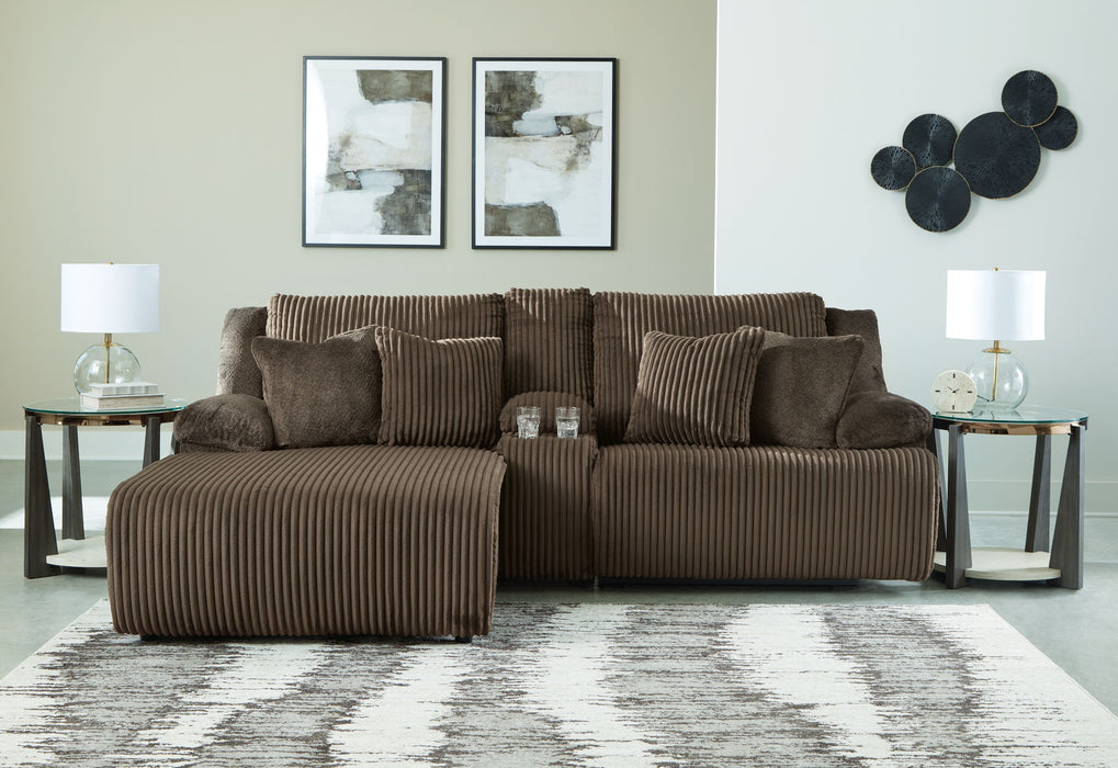 Top Tier - Reclining Sectional – Reclining Sectionals by Signature Design by Ashley® at Furniture Wholesale Plus , Nashville furniture store