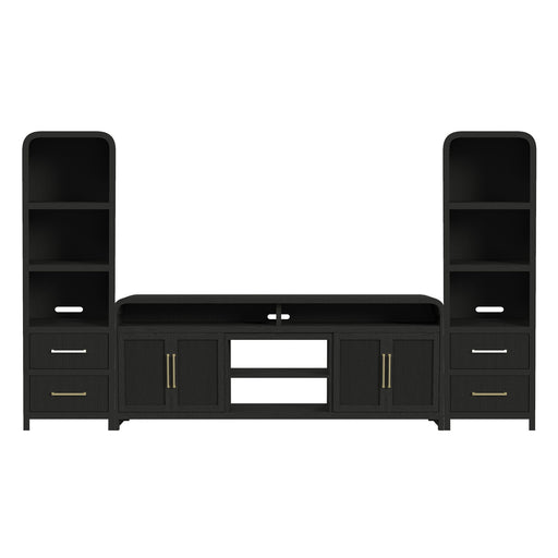 Ridgemont - 3 Piece Entertainment Unit With 82" TV Console – Entertainment Centers by Elements International at Furniture Wholesale Plus , Nashville furniture store