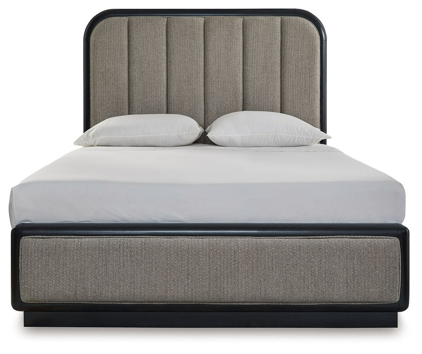 Rowanbeck - Upholstered Panel Bed – Upholstered Beds by Signature Design by Ashley® at Furniture Wholesale Plus , Nashville furniture store