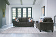 Erinslane - Living Room Set – Stationary Chair & Ottoman by Benchcraft® at Furniture Wholesale Plus , Nashville furniture store