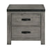 Wade - 2-Drawer Nightstand - Black Finish – Accent Nightstands by Elements International at Furniture Wholesale Plus , Nashville furniture store