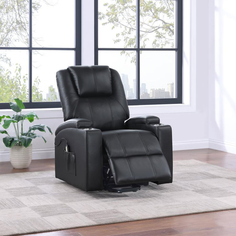 Armstrong - Upholstered Power Lift Massage Recliner – Lift Chairs by Coaster Fine Furniture at Furniture Wholesale Plus , Nashville furniture store