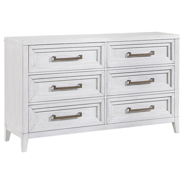 Marielle - 6-Drawer Bedroom Dresser – Dressers by CoasterEveryday at Furniture Wholesale Plus , Nashville furniture store