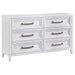Marielle - 6-Drawer Bedroom Dresser – Dressers by CoasterEveryday at Furniture Wholesale Plus , Nashville furniture store