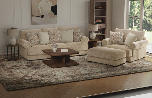 Monarch - Ottoman - Sand – Upholstered Ottomans by Jackson at Furniture Wholesale Plus , Nashville furniture store