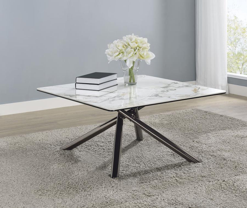 Carvell - Square Sintered Stone Table – End Tables by Coaster Fine Furniture at Furniture Wholesale Plus , Nashville furniture store