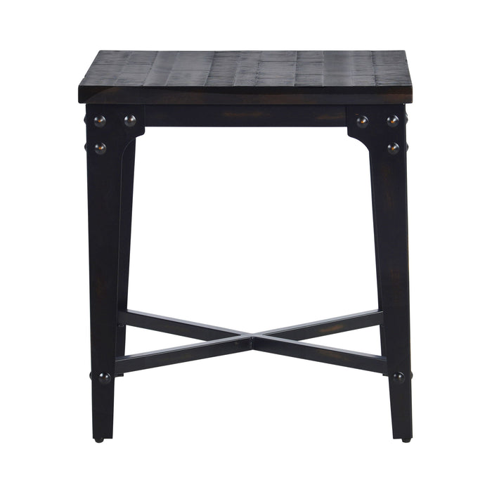 Sherlock - Square End Table - Dark Brown – End Tables by Steve Silver Furniture at Furniture Wholesale Plus , Nashville furniture store