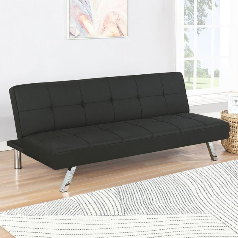 Joel - Upholstered Tufted Convertible Sofa Bed – Futon Sofas by CoasterEveryday at Furniture Wholesale Plus , Nashville furniture store