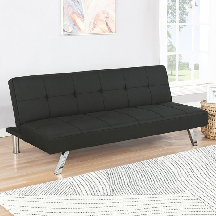 Joel - Upholstered Tufted Convertible Sofa Bed – Futon Sofas by CoasterEveryday at Furniture Wholesale Plus , Nashville furniture store