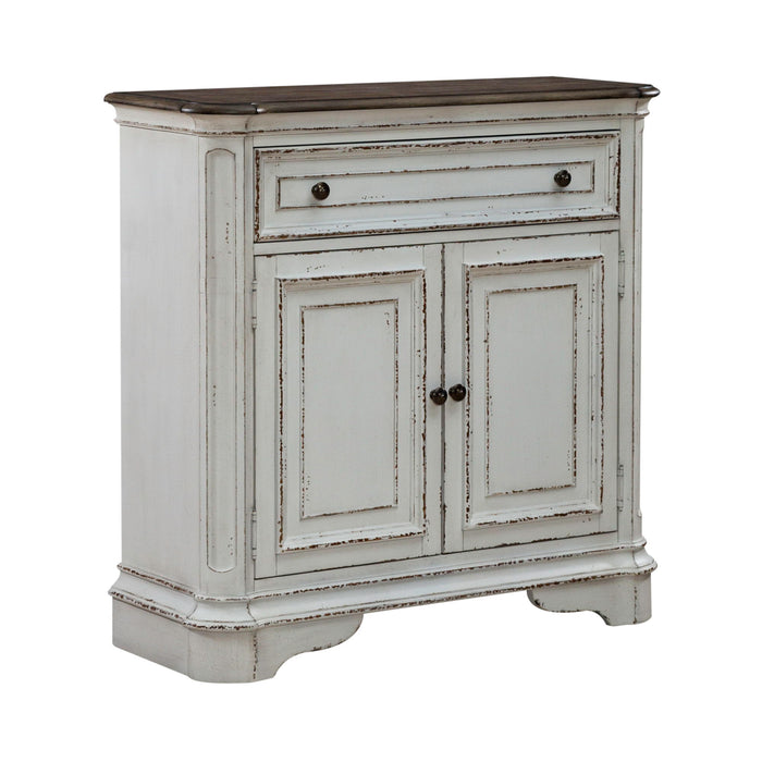 Magnolia Manor - Accent Cabinet - Antique White – Accent Cabinets by Liberty Furniture at Furniture Wholesale Plus , Nashville furniture store