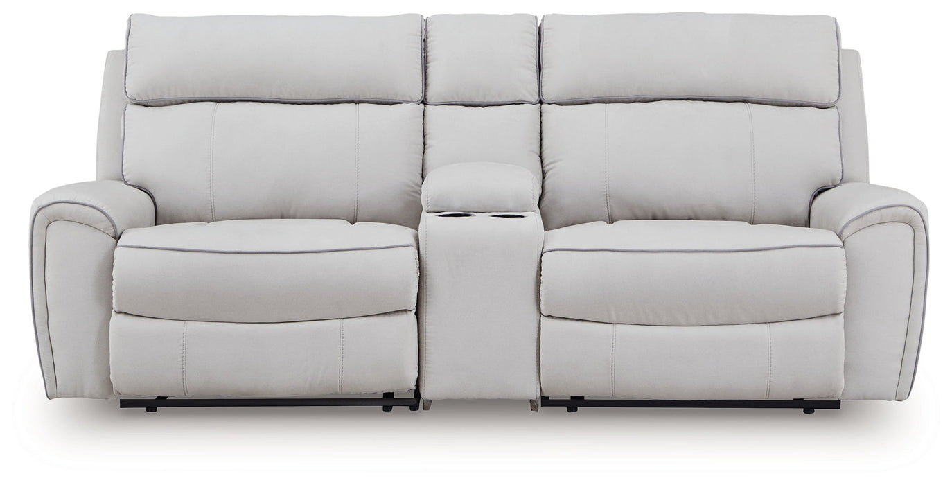 Social Pointe - Reclining Sectional – Reclining Sectionals by Signature Design by Ashley® at Furniture Wholesale Plus , Nashville furniture store