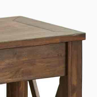 Lenka - Sofa Table - Brown – Sofa Tables by Steve Silver Furniture at Furniture Wholesale Plus , Nashville furniture store