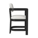 Portland - Arm Counter Stool (Set of 2) - Black / White – Stool Sets by Elements International at Furniture Wholesale Plus , Nashville furniture store