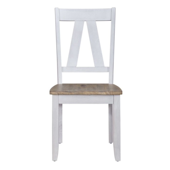 Lindsey Farm - Splat Back Side Chair (RTA) – Side Chairs by Liberty Furniture at Furniture Wholesale Plus , Nashville furniture store