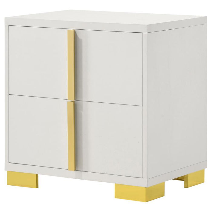 Marceline - 2-Drawer Nightstand – Accent Nightstands by Coaster Fine Furniture at Furniture Wholesale Plus , Nashville furniture store