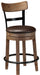 Pinnadel - Swivel Barstool – Counter Height (24"-27") by Signature Design by Ashley® at Furniture Wholesale Plus , Nashville furniture store