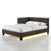 Julesburg - Corner PU Bed – Upholstered Beds by Elements International at Furniture Wholesale Plus , Nashville furniture store