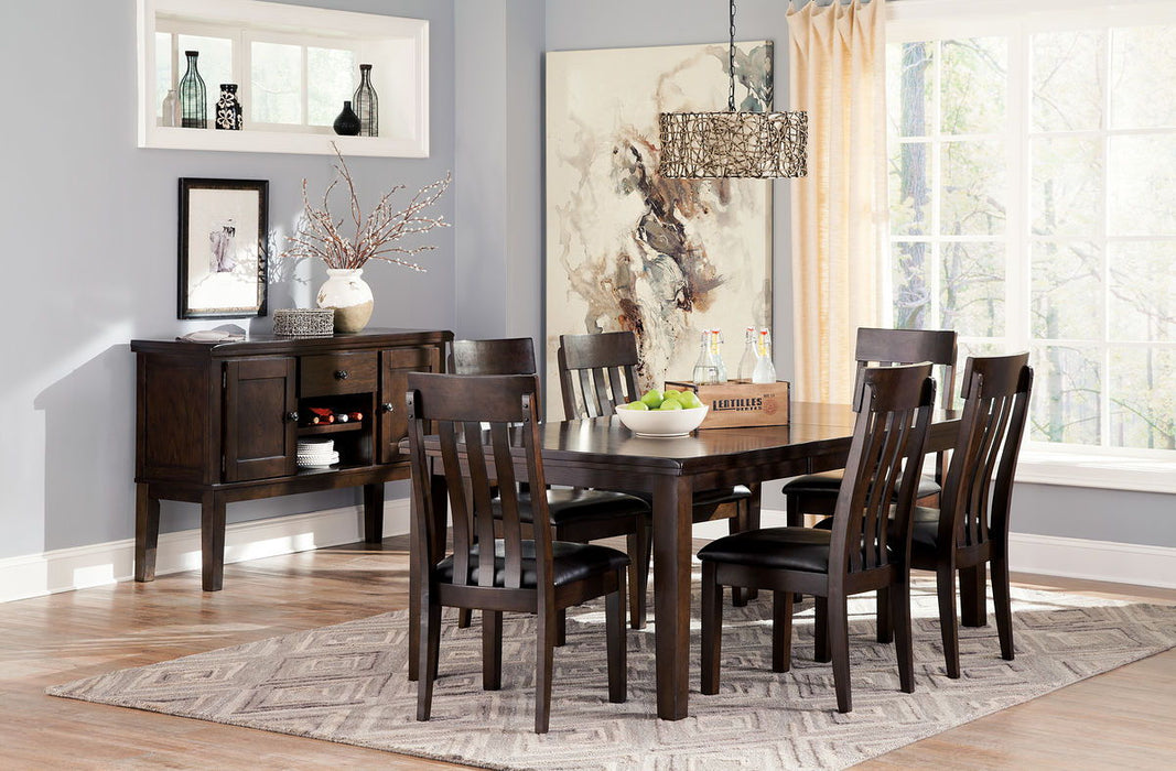 Haddigan - Dining Table With Side Chairs – 5 Piece Dining Room Sets by Signature Design by Ashley® at Furniture Wholesale Plus , Nashville furniture store