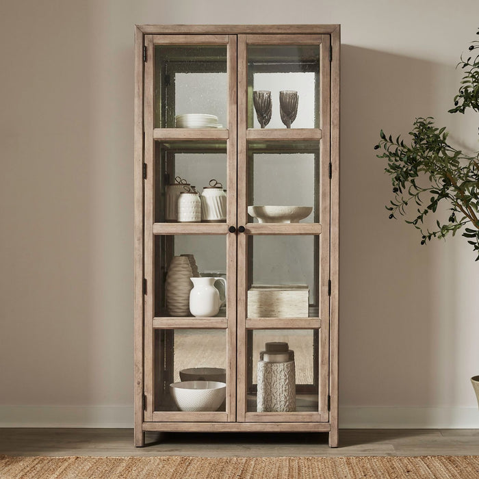Proximity Place - Bunching Display Cabinet - Barley Buff – Display Cabinets by Liberty Furniture at Furniture Wholesale Plus , Nashville furniture store