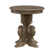 Magnolia Manor - Round End Table – End Tables by Liberty Furniture at Furniture Wholesale Plus , Nashville furniture store
