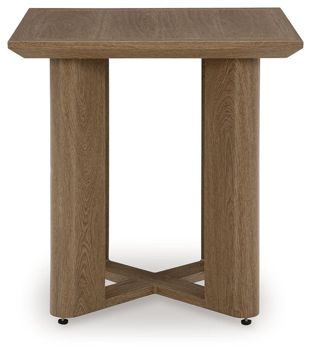 Serene Bay - Square End Table - Dark Brown – End Tables by Signature Design by Ashley® at Furniture Wholesale Plus , Nashville furniture store