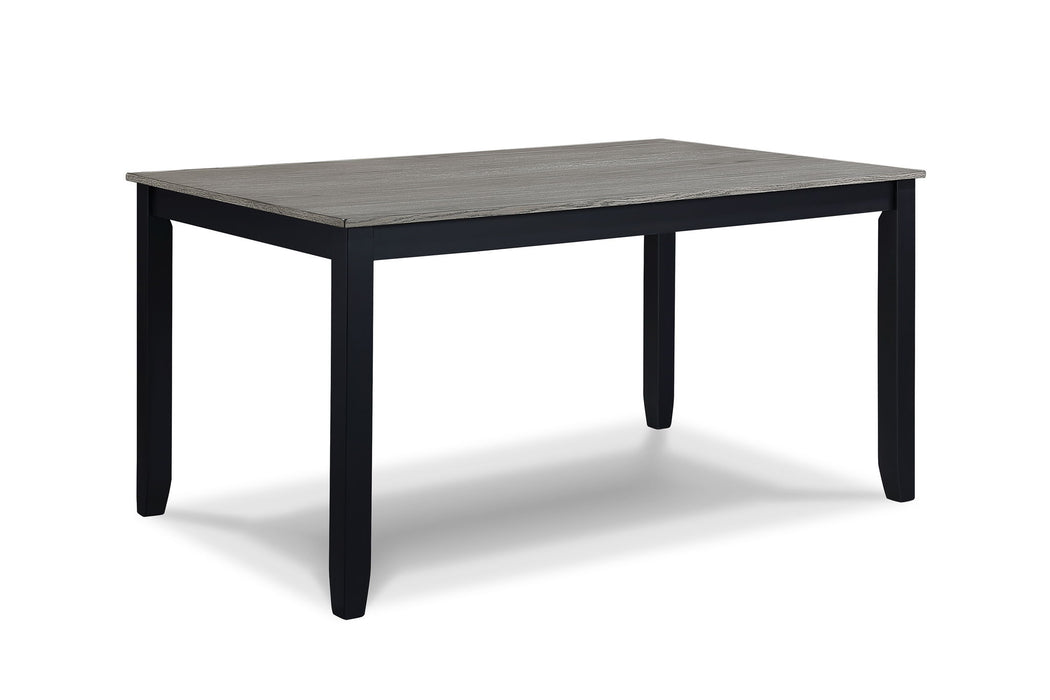 Eloise - 7 Piece Dinette Set - Charcoal / Gray – 7 Piece Dining Room Sets by Crown Mark at Furniture Wholesale Plus , Nashville furniture store