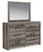 Graystorm - Dresser And Mirror - Brown Gray – Dresser & Mirror by Signature Design by Ashley® at Furniture Wholesale Plus , Nashville furniture store