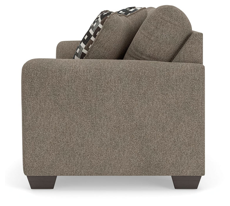 Triston-Peaks - Living Room Set – Stationary Chair & Ottoman by Benchcraft® at Furniture Wholesale Plus , Nashville furniture store