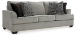 Deakin - Sofa - Ash – Stationary Sofas by Signature Design by Ashley® at Furniture Wholesale Plus , Nashville furniture store