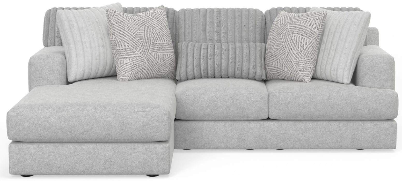 Logan - Upholstered Sectional With Comfort Coil Seating And Accent Pillows Included - Premium Stationary Sectionals from Jackson - Just $1849! Shop now at Furniture Wholesale Plus  We are the best furniture store in Nashville, Hendersonville, Goodlettsville, Madison, Antioch, Mount Juliet, Lebanon, Gallatin, Springfield, Murfreesboro, Franklin, Brentwood
