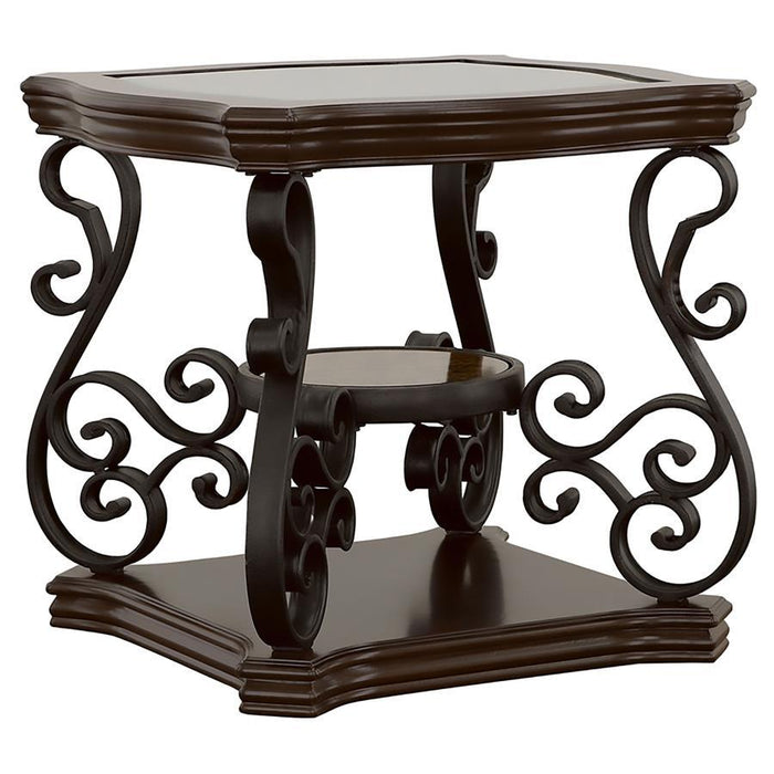 Laney - Glass Top Coffee And End Table Set – Table Sets by Coaster Fine Furniture at Furniture Wholesale Plus , Nashville furniture store