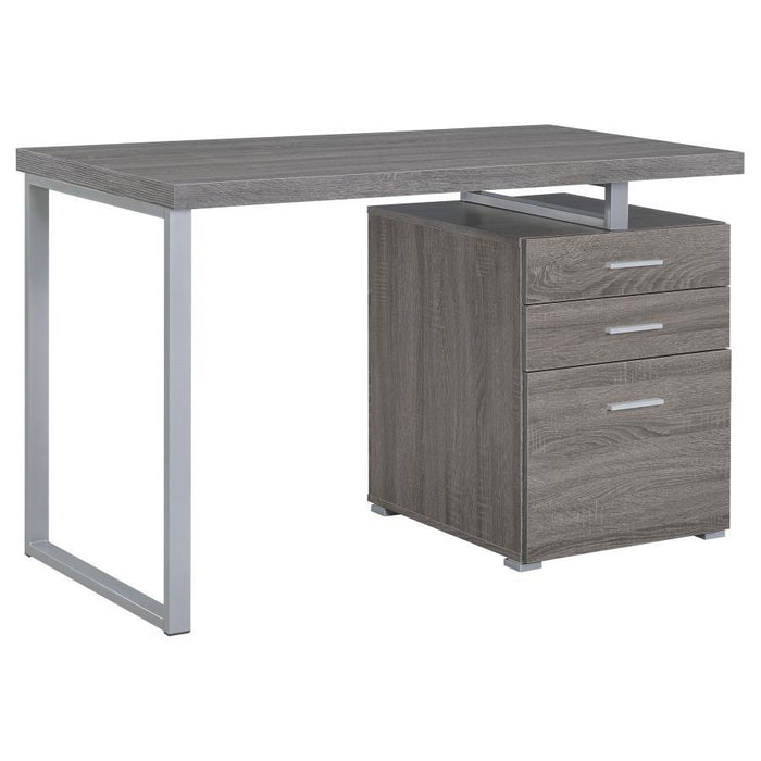 Brennan - 3-Drawer Office Computer Desk - Premium Computer Desks from CoasterEveryday - Just $279! Shop now at Furniture Wholesale Plus  We are the best furniture store in Nashville, Hendersonville, Goodlettsville, Madison, Antioch, Mount Juliet, Lebanon, Gallatin, Springfield, Murfreesboro, Franklin, Brentwood