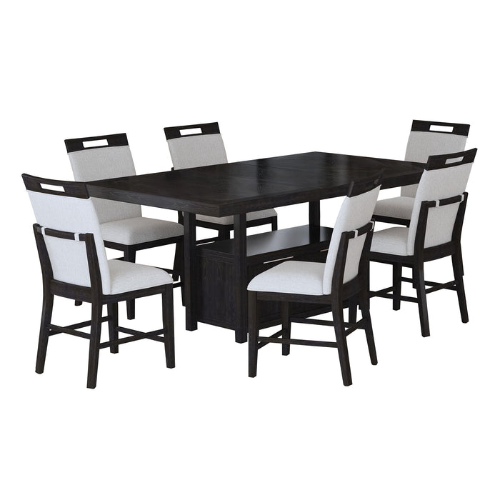 Transcend - Counter Height Dining Set – 5 Piece Dining Room Sets by Elements International at Furniture Wholesale Plus , Nashville furniture store