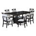 Transcend - Counter Height Dining Set – 5 Piece Dining Room Sets by Elements International at Furniture Wholesale Plus , Nashville furniture store