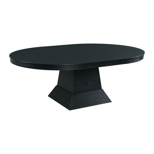 Maddox - Oval Dining Table - Black – Dining Tables by Elements International at Furniture Wholesale Plus , Nashville furniture store